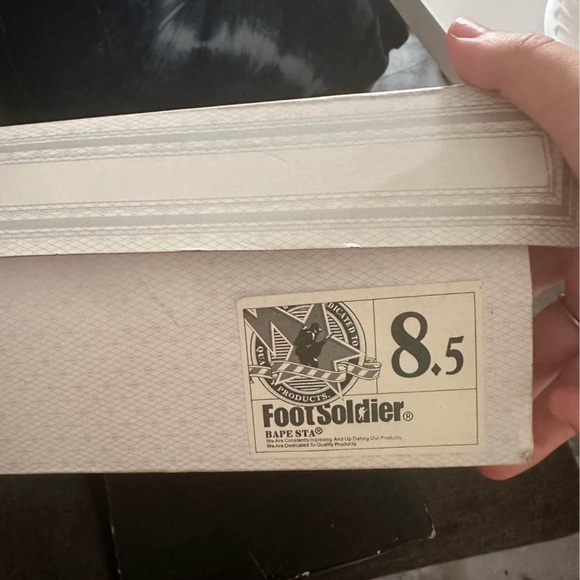 BAPE FOOT SOLDIER SIZE 8.5 - Picture 3 of 3